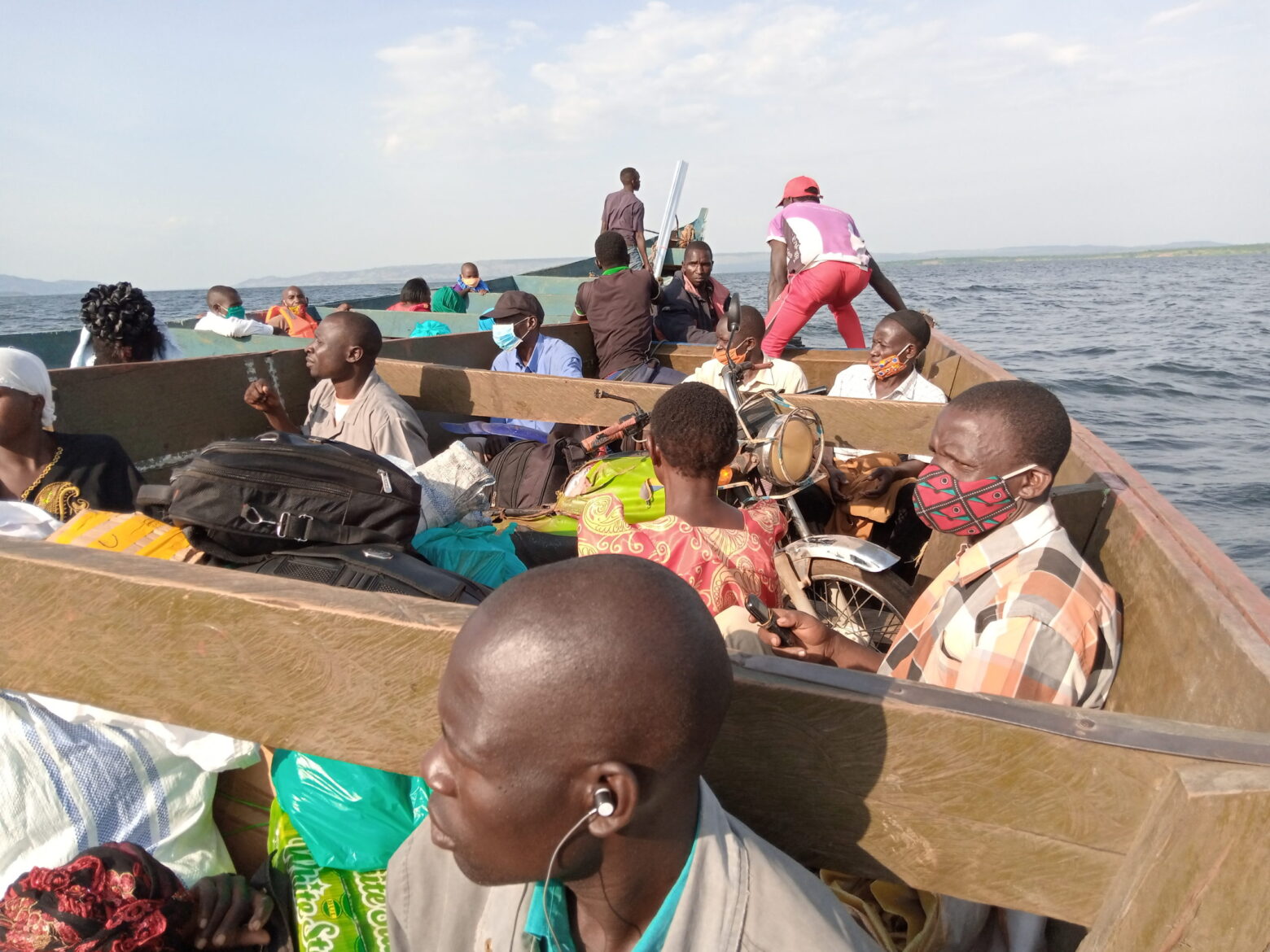 How Helmsmen Save Boats Stack on Lake Victoria Water from Drowning