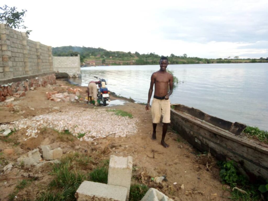 Some of the developments taking place at Mpunge sub county along the shoreline of Lake Victoria 