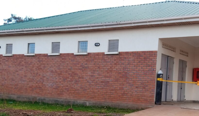 New medical store at Mukono General Hospital.