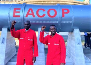 Right-Yisito Kayinga Muddu, a Human Rights Defender and the Network Coordinator for Community Transformation Foundation Network (COTFONE)