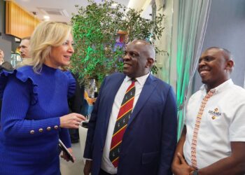 Right is Nelson Tugume