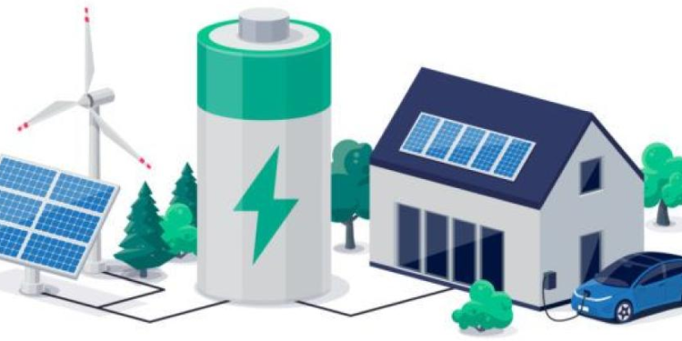 Battaries in Energy Transition. Illustrated by Intenationa Renewable Enegy Agency (IRENA)