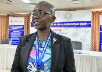 The Director of Public Prosecutions Jane Frances Abodo.