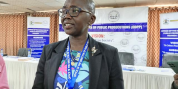 The Director of Public Prosecutions Jane Frances Abodo.