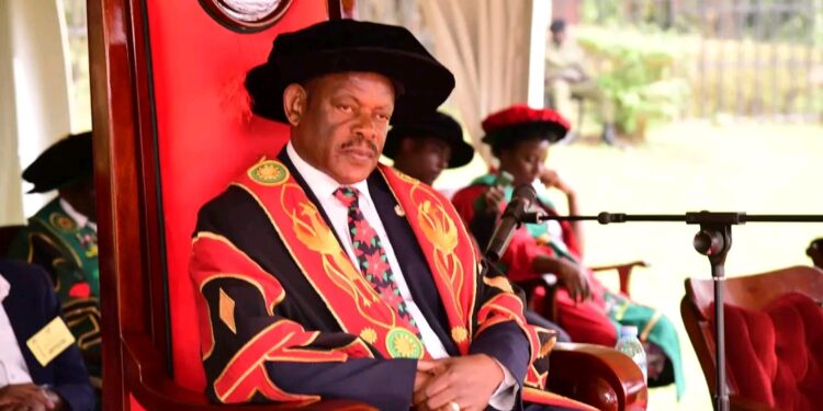 Prof. Barnabas Nawangwe, the Vice Chancellor of Makerere University