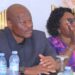 Gen. Mbadi and the wife at the party. Photos by Robert Nsubuga