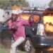 Man Sets Car Ablaze Protesting Alleged Police Discrimination