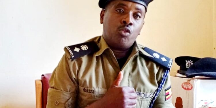 Julius Hakiza, the Albertine region police