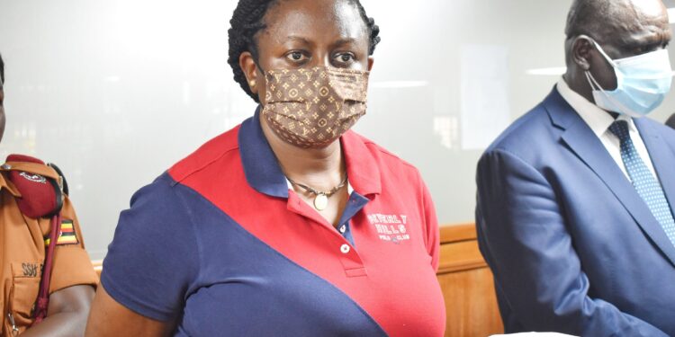 Geraldine Busuulwa Ssali before Court.