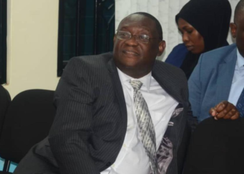 Lawyer John Matovu in Court before being sent to prison.