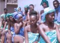 Ladies at New Best Hotel, Busega. File Photo.