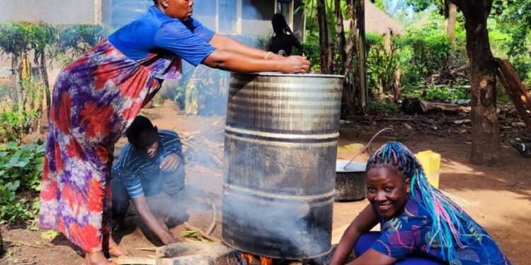 Waragi Distilling Drum Bursts in Flames, Kills One