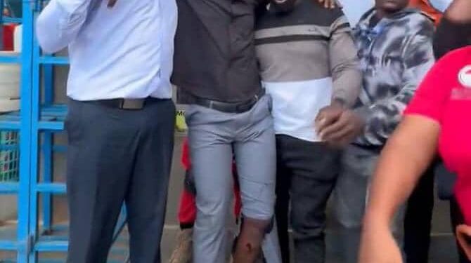 Bobi Wine Allegedly Shot in Leg at Bulindo