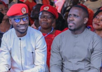 Bobi wine and Joel Ssenyonyi