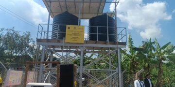 Water system at Dundu