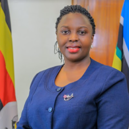 Eng. Irene Bateebe, the Permanent Secretary - Minister of Energy and Mineral Development.