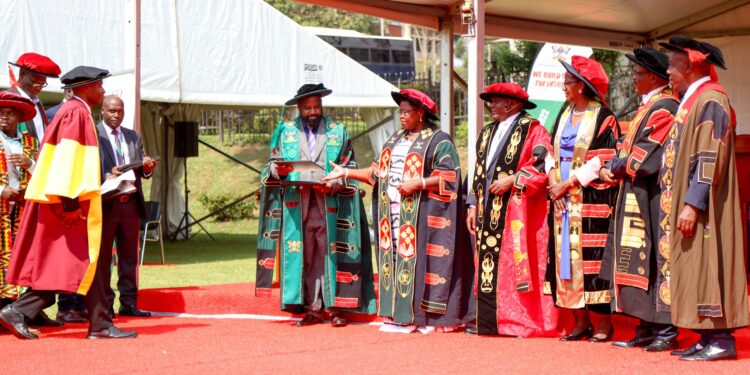 @ university's 75th graduation ceremony