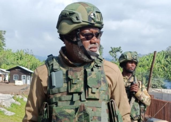 Corneille Nangaa Yobeluo, the Coordinator of Congo River Alliance-AFC, a coalition of the March 23 Movement (M23) rebels
