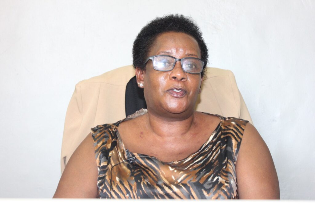 Suzan Wamala, Chairperson of Mukono Municipality Teacher's Association and the Mukono Diocese Primary Headteacher’s Association