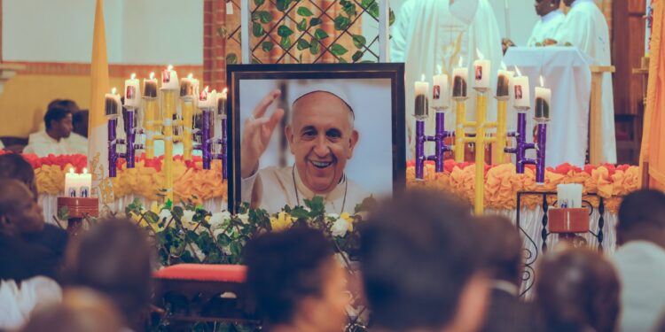 Requiem mass for the Late Pope Francis