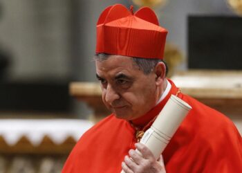 Cardinal Becciu Convicted of Financial Crimes Withdraws from Papal Conclave