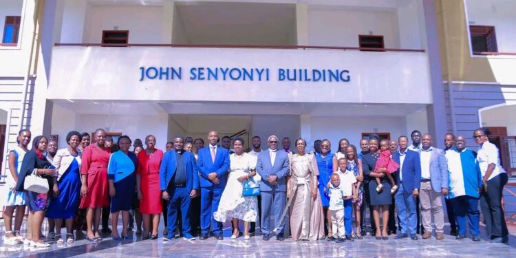 UCU Building Named After Former Vice Chancellor Rev. Canon Dr. John Senyonyi