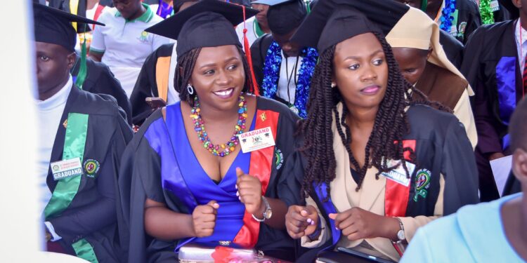 Graduates of St. Francis School of Health Sciences–Namataba.