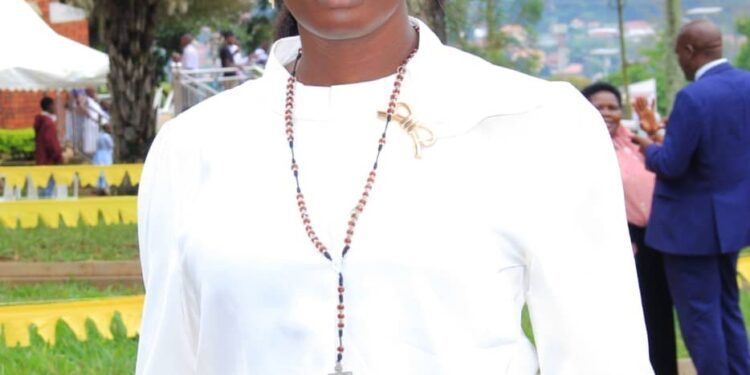 Gertrude Mutyaba, a Nation Media journalist who is falsely accused