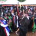 Graduates celebrating.