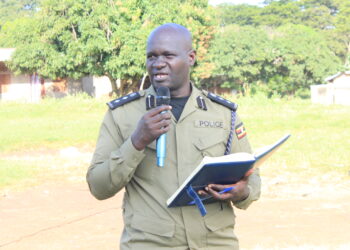 Ssezibwa Regional Police Commander (RPC), Jaffer Magezi.