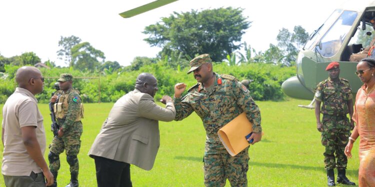 Remembering a Patriot: Kamengo Welcomes General Muhoozi for Cedric Babu Tribute