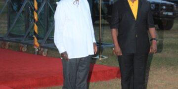 Ronald Kibuule at Mukono recently.