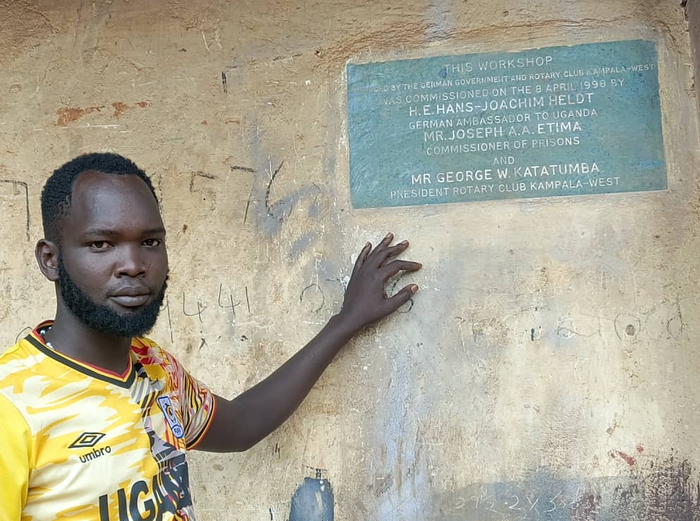 Ronald Ongom, one of the children of the ex-prisoners.