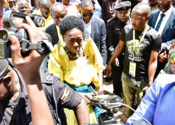 Namuganza Blames ‘Foreign Players’ for Political Divisions in Busoga