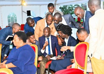 Arts teachers at State House.