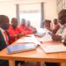 Gganzi Steven Musoke at the party headquarters returning forms.