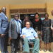 LC5 chairperson, CAO and district service commissioners posing for a photo. File Photo.