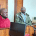 NUP's Noah Mitala, also known as Nuwa Mutwe (left), and former CID spokesperson Charles Mansio Twiine (right) appear before court.