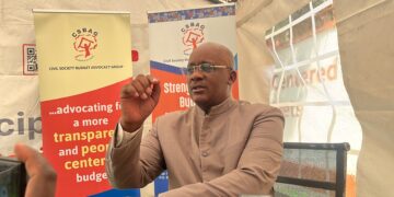 CSBAG Executive Director, Julius Mukunda.