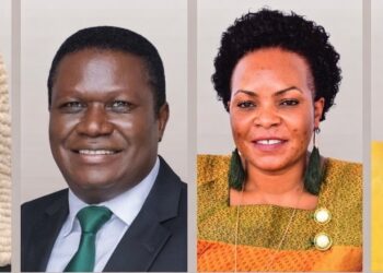 Anita Among, Nobert Mao, Persis Namuganza and Lydia Wanyoto.