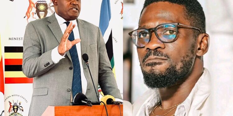 Dr Baryomunsi, Bobi wine.