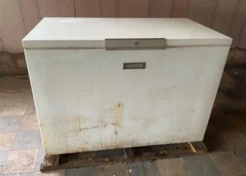 Old refrigerator