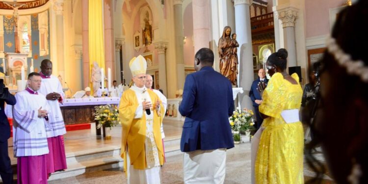 Ambassador John Chrysostom Alintuma Nsambu meets Pope Leo XIV