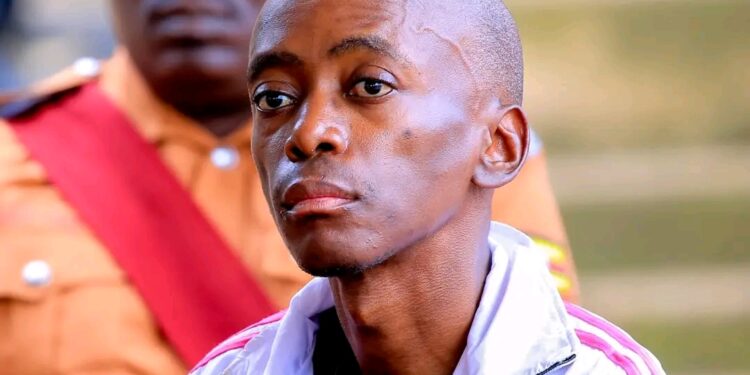 Christopher Okello Onyum, the man accused of killing four toddlers at Ggaba Early Childhood Development Centre.