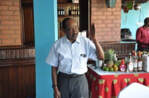 Augustine Kasozi Managing Director of Colline Hotel Mukono, who spearheaded the project