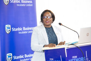 Catherine Poran, the Chief Executive of Stanbic Business Incubator