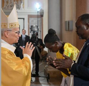 Ambassador John Chrysostom Alintuma Nsambu meets Pope Leo XIV