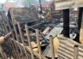 Timber Stall Spared by Enforcement Officers in Mukono Reduced to Ashes in Early Morning Inferno