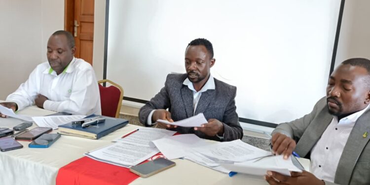 Some of the activists during the engagement at Mariaflo hotel.