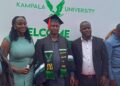 Moses Karangwa Graduates from Kampala University 